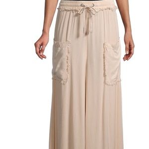FREE PEOPLE FLOWY WIDE LEG PANTS